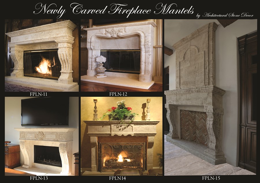 Architectural Stone Decor Catalog Limestone Fireplace Canada