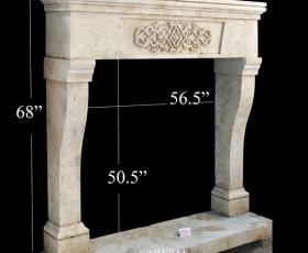 modern limestone fireplace mantel canada