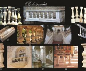 hand carved limestone balustrades canada usa america mexico united kingdom