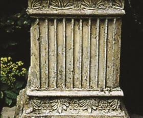 hand carved reclaimed limestone pedestal canada usa america mexico united kingdom